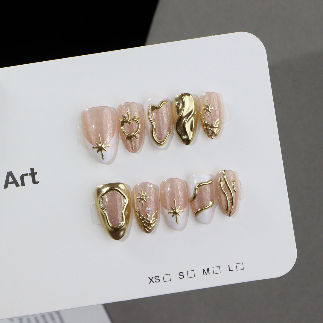 Glamorous Decorative Press-On Nail Set Kalsten