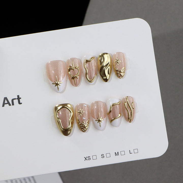 Glamorous Decorative Press-On Nail Set Kalsten