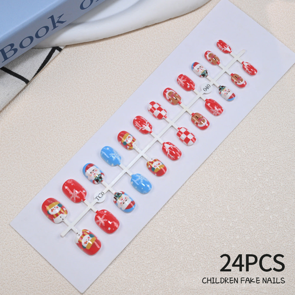 Children's Fun-Themed Press-On Nail Set Kalsten