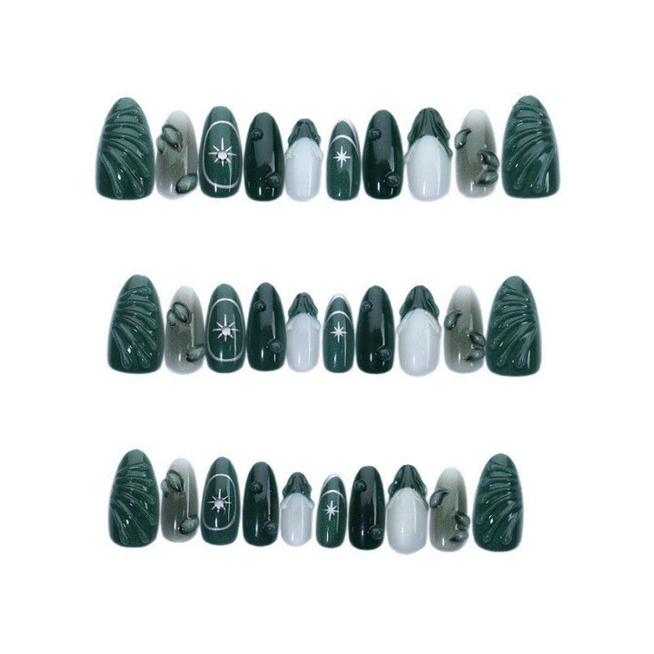 Decorative Three-Dimensional Resin Press-On Nails Kalsten