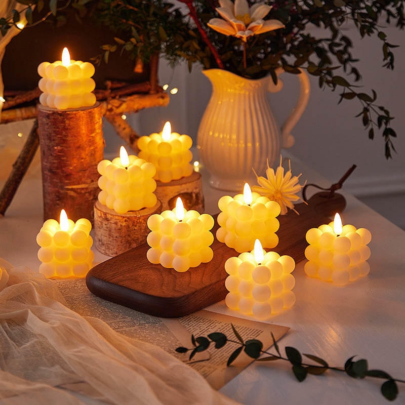 Elegant LED Tea Lights with Curved Design Kalsten