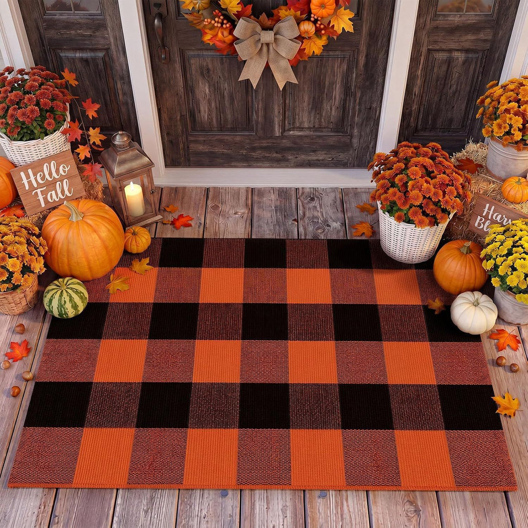 Seasonal Outdoor Welcome Mat Kalsten