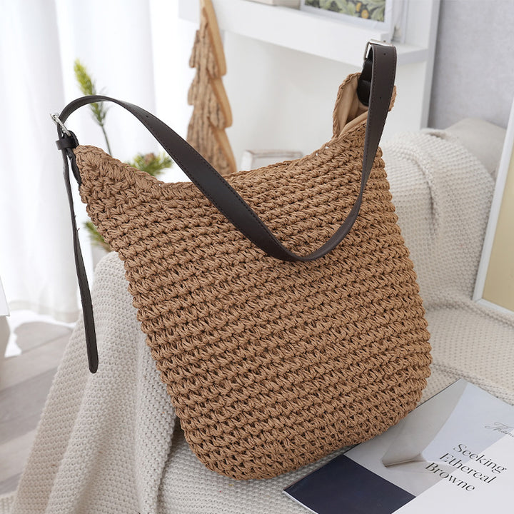 Woven Natural Material Handbag Kalsten