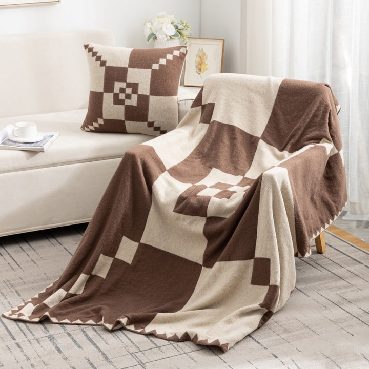Decorative Patterned Throw Blanket