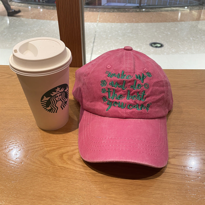 Embroidered Inspirational Cap