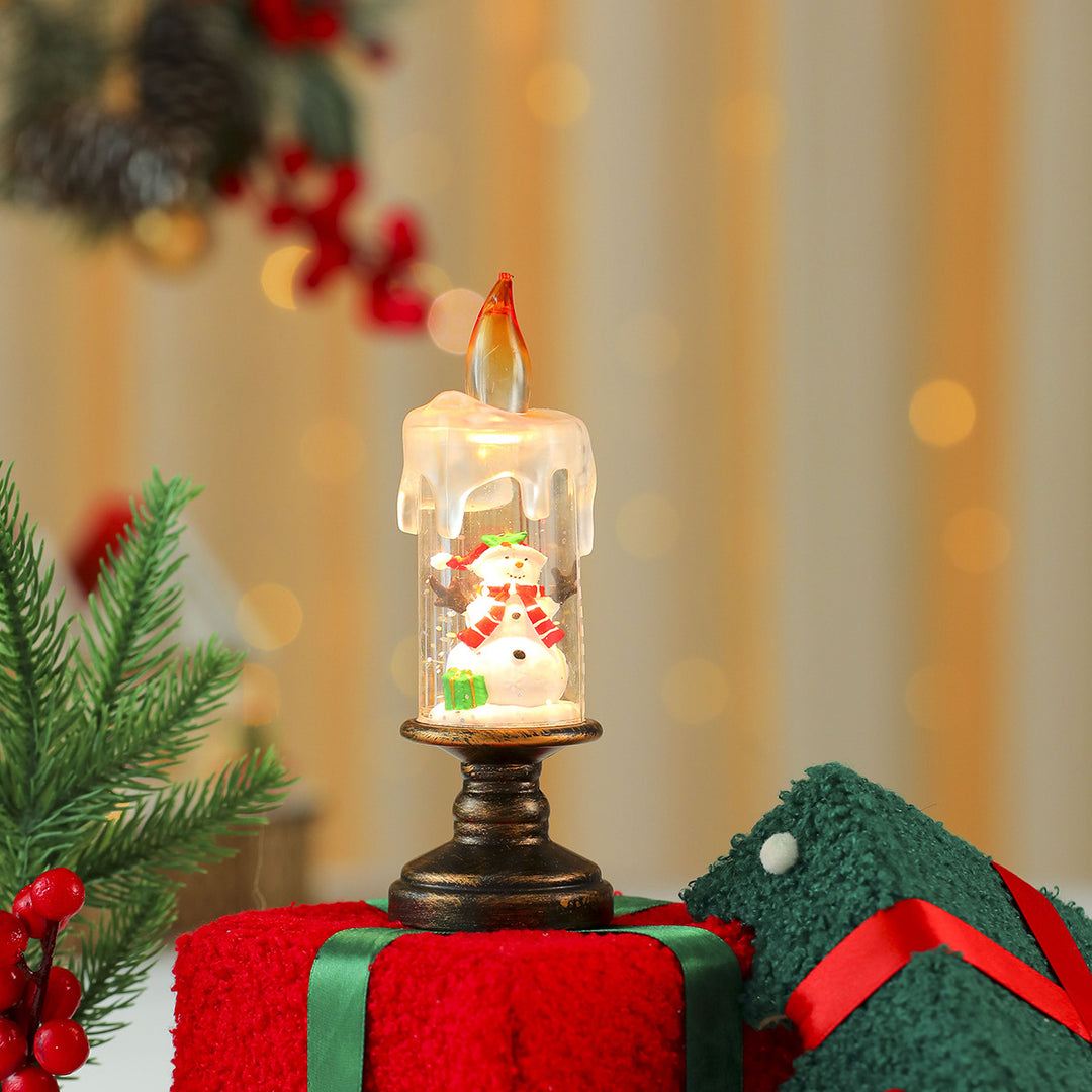 LED Snowman Candle Decoration Kalsten