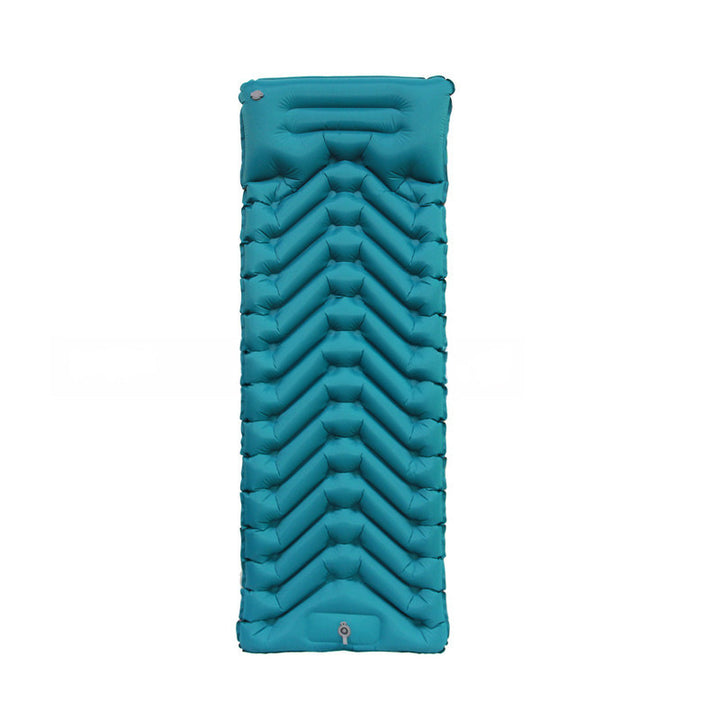 Inflatable sleeping pad with comfort zones Kalsten