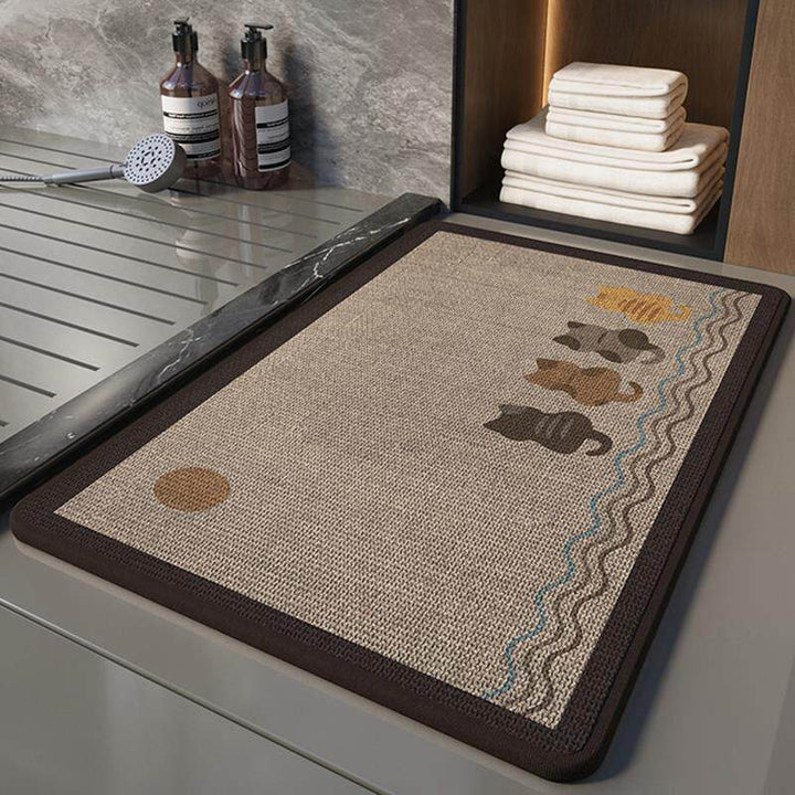 Luxury Textured Bath Mat