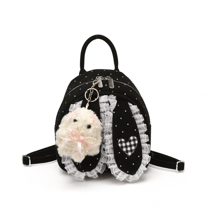 Cute backpack with detailed bunny ears applique Kalsten
