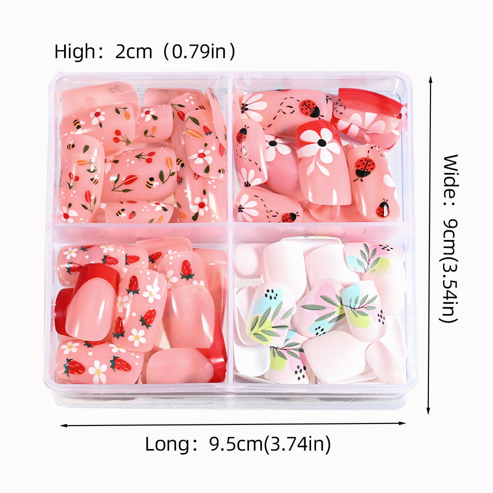 Artistic Themed Press-On Nail Collection Kalsten