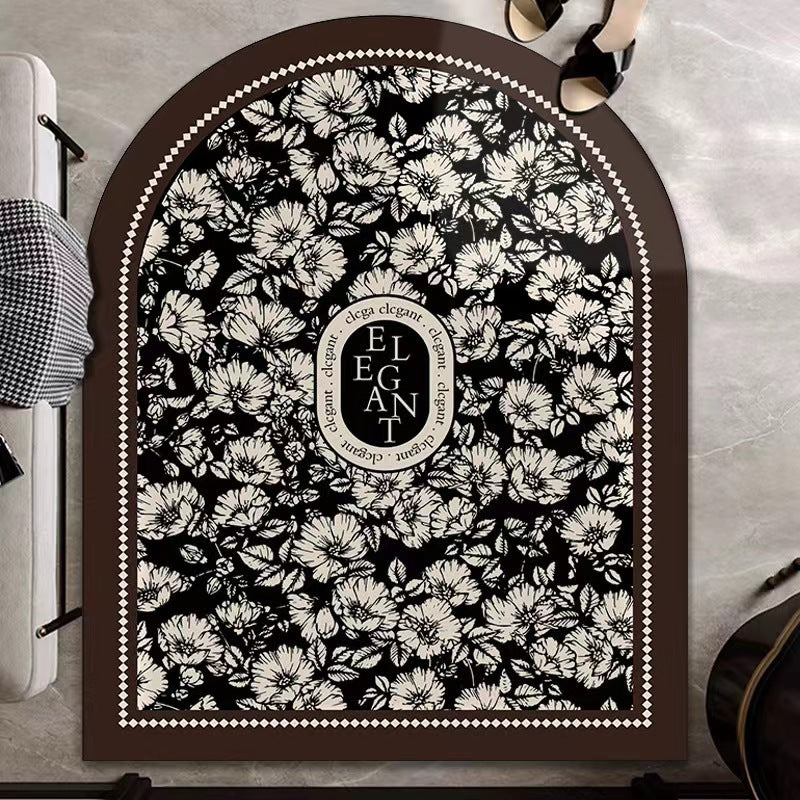 Stylish Floral Pattern Area Rug