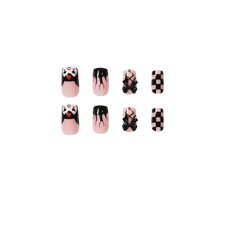 Artistic Nail Extensions with Whimsical Design Kalsten