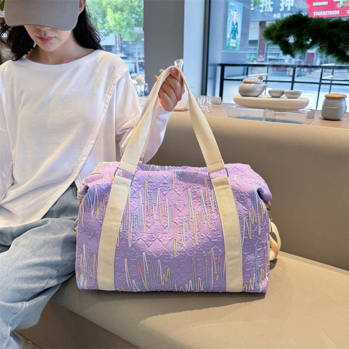 Stylish Quilted Gym Bag Kalsten