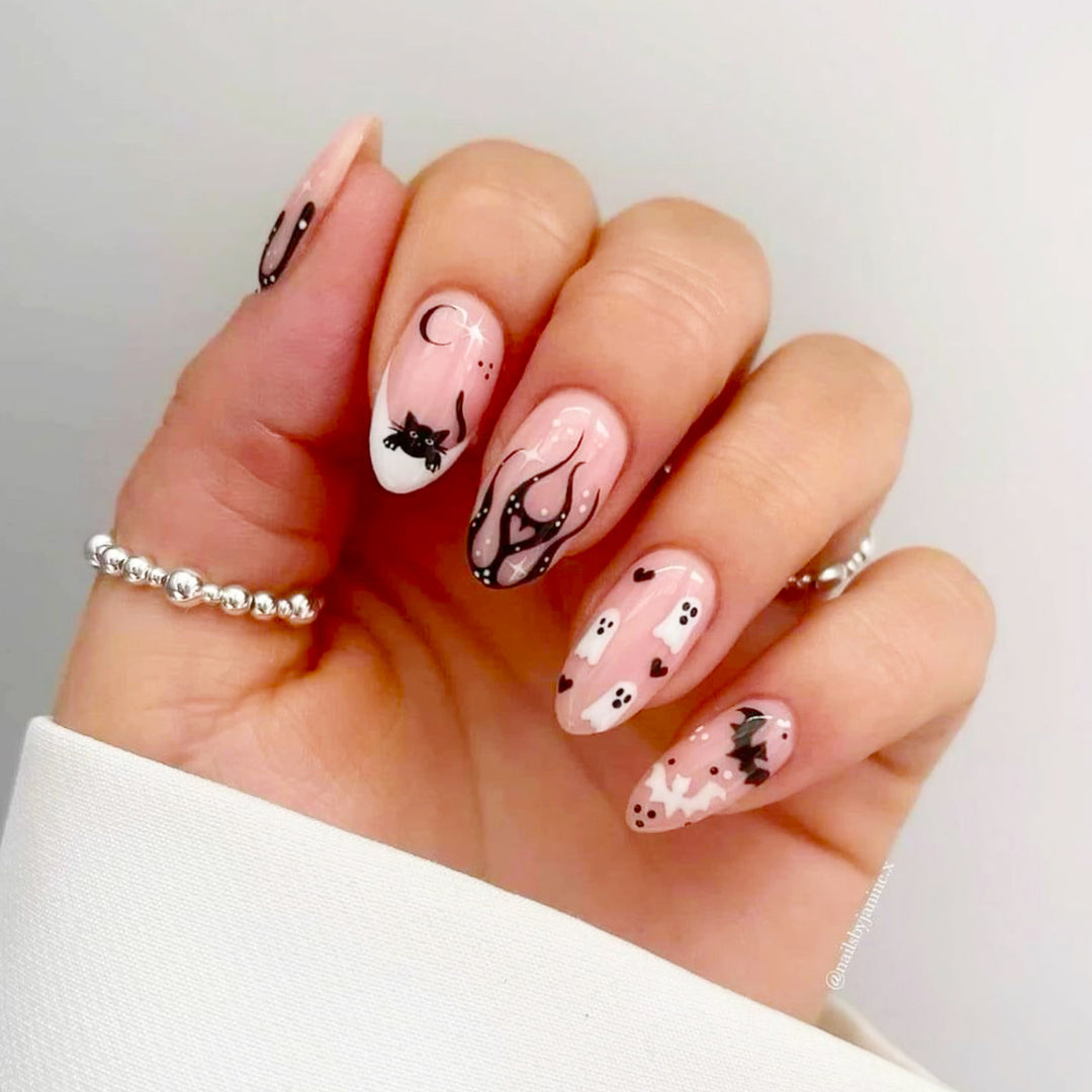 Themed Halloween Press-On Nails Kalsten