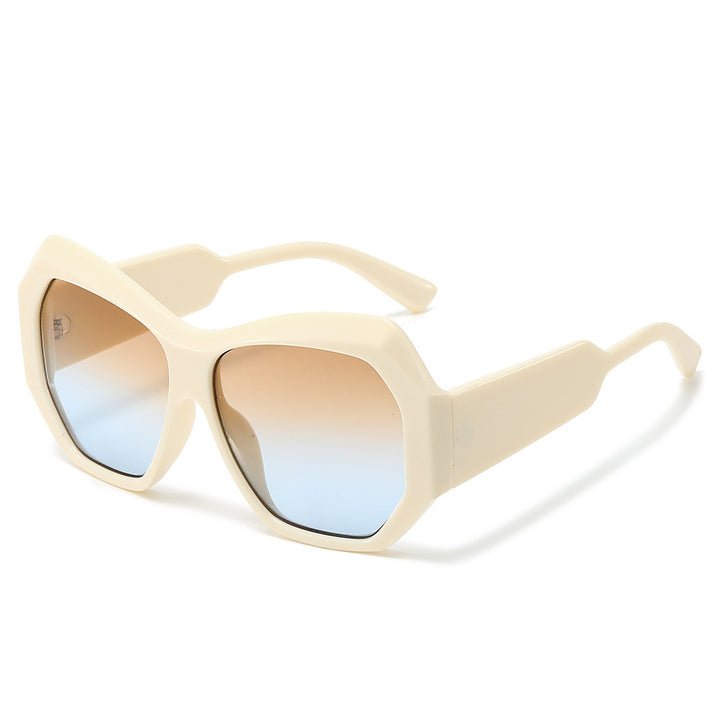 Statement Hexagonal Frame Sunglasses Kalsten