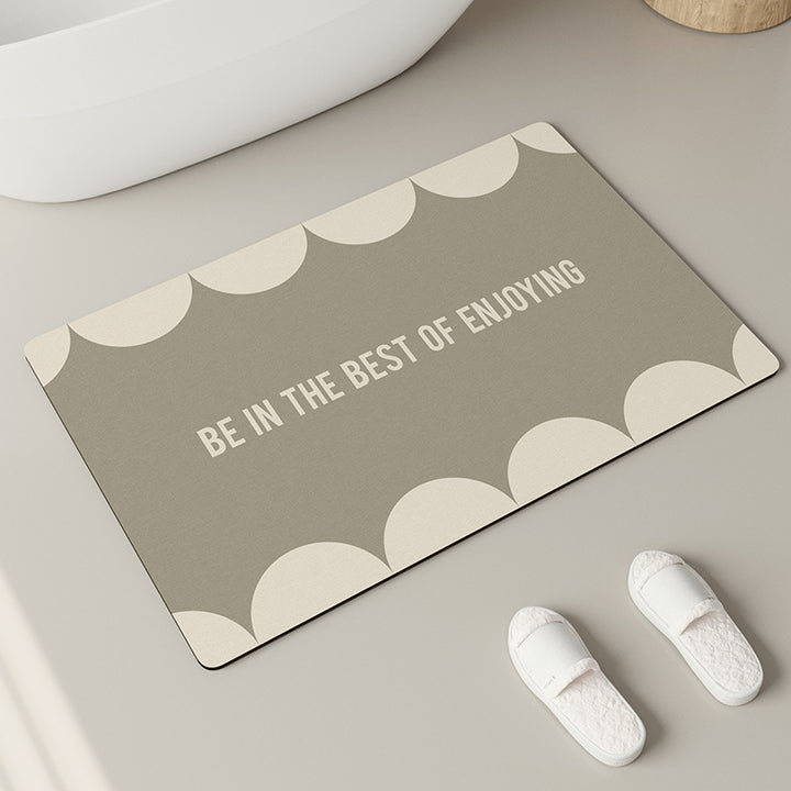 Cozy Bathroom Comfort Mat Kalsten