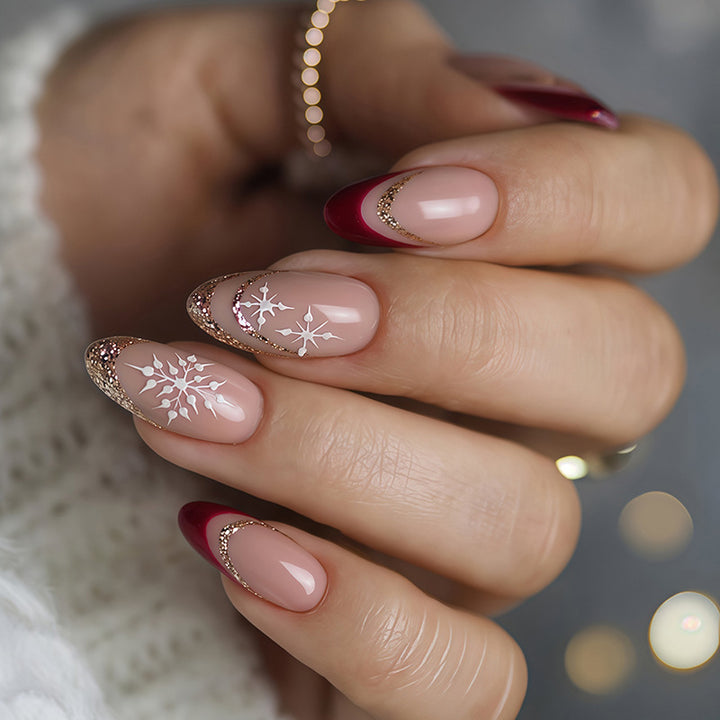 Glamorous Stiletto Press-On Nail Art Set Kalsten