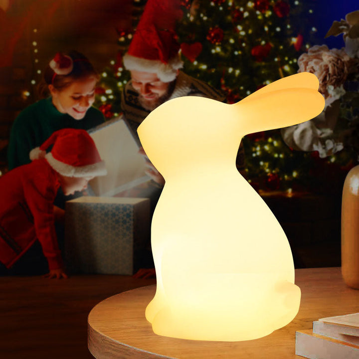 Contemporary Creative Rabbit PE LED Table Lamp for the Bedroom | Noxord