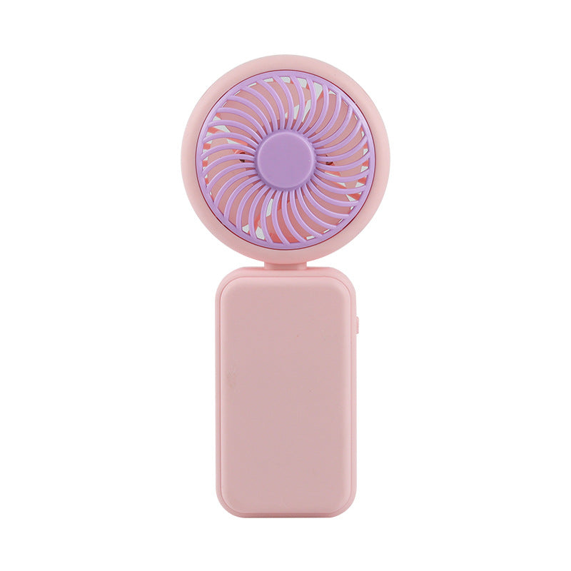 Women's Portable Handheld Fan with USB Charging Function and Adjustable Tilt Angle Kalsten