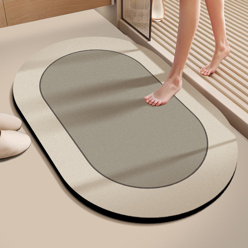 Absorbent Bathroom Floor Mat Kalsten