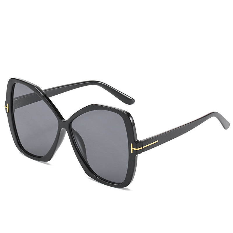 Fashionably Oversized Geometric Sunglasses Kalsten