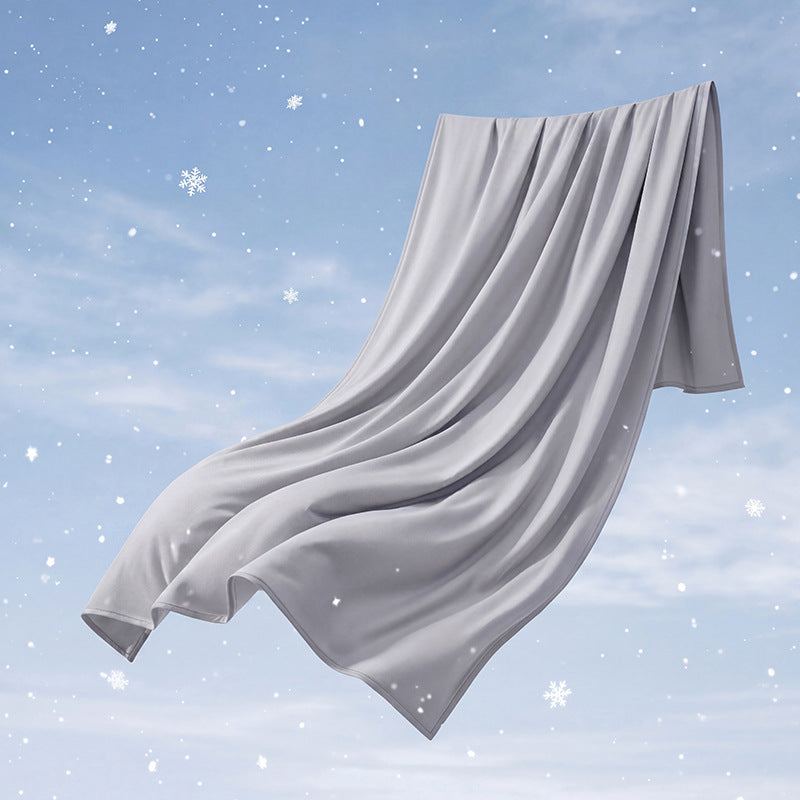 Ladies' soft flowing cashmere-like thermal scarf with anti-pilling and windproof inner side Kalsten