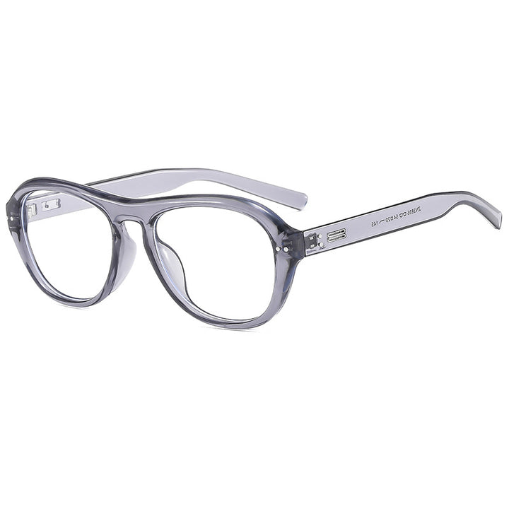 Women's fashionable glasses with fashionable elongated frame and high-quality plastic Kalsten