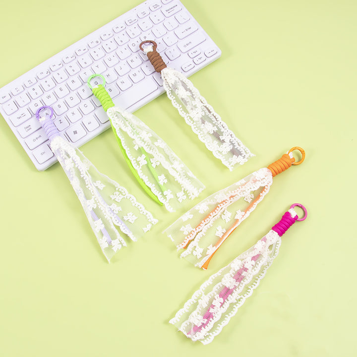 Elegant Lace Tassel Keychain Kalsten