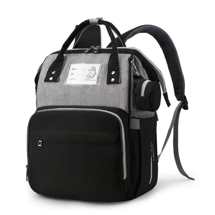 Multi-Compartment Functional Diaper Backpack Kalsten