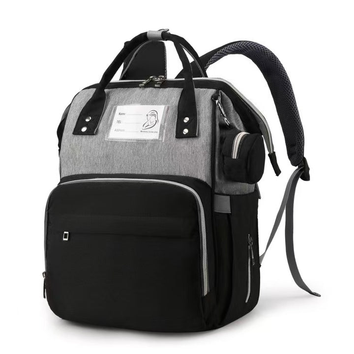 Multi-Compartment Functional Diaper Backpack Kalsten
