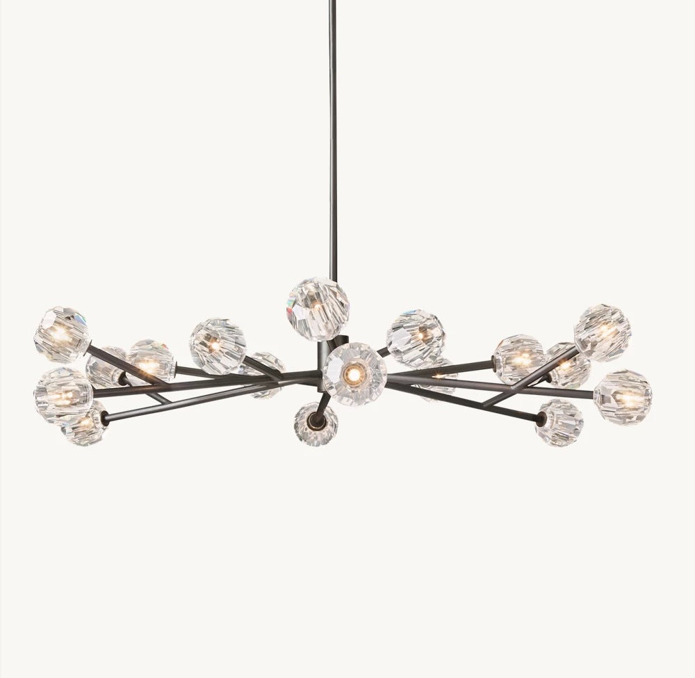 Modern Floral Chandelier
