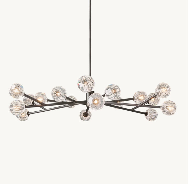 Modern Floral Chandelier