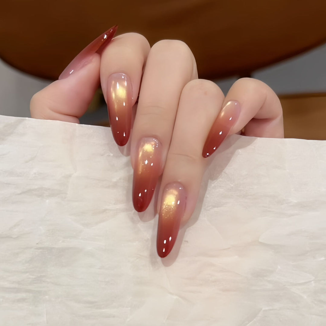 Artificial nails with elegant ombre effect Kalsten