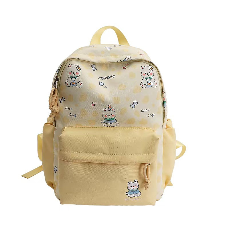 Backpack with Playful Animal Design and Practical Organizer Compartments Kalsten