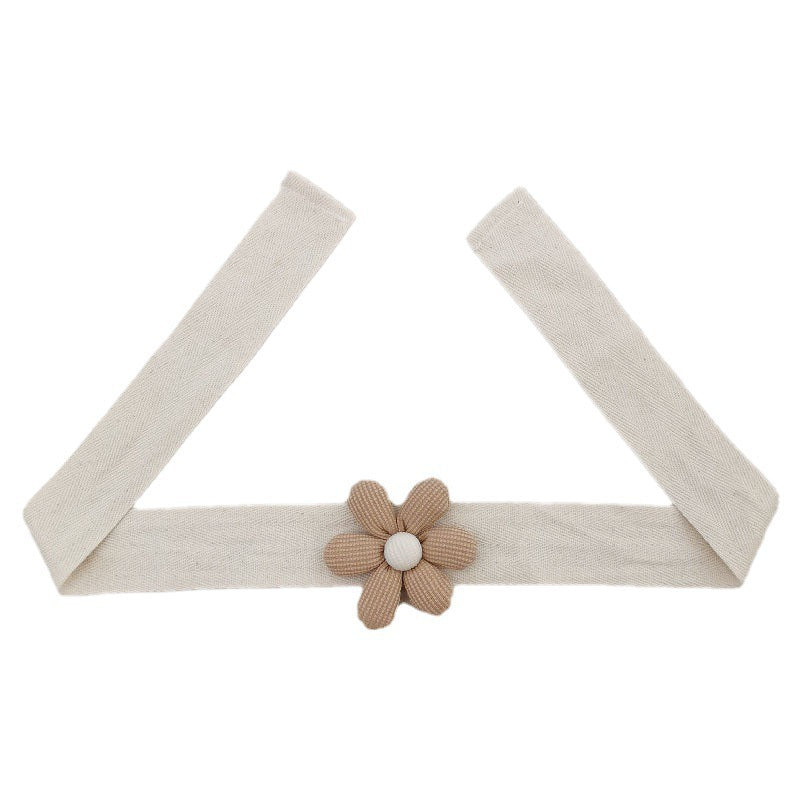 Plush Bear Curtain Tieback with Elastic Loop and Soft Teddy Face