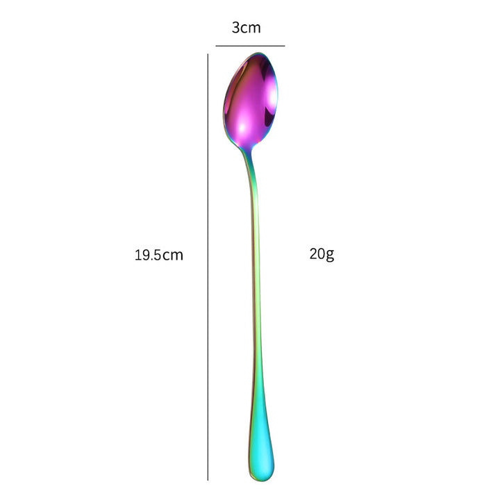 Elegant teaspoon with polished gold surface Kalsten