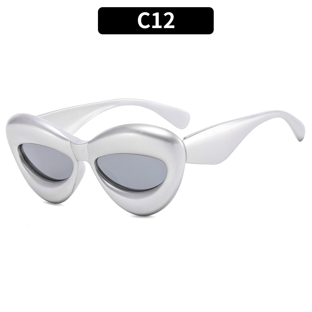 Futuristic Cat-Eye Sunglasses  1787664573
