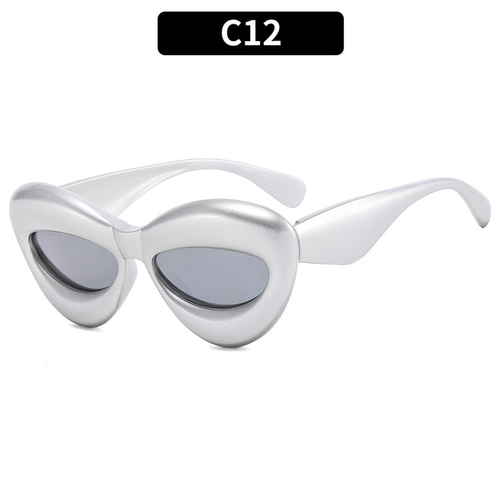 Futuristic Cat-Eye Sunglasses  1787664573