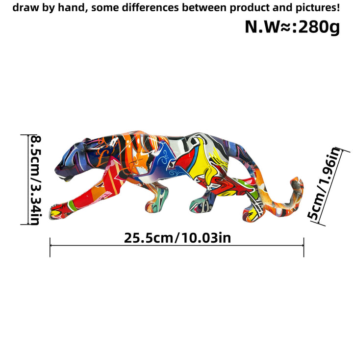 Decorative Panther Sculpture Kalsten