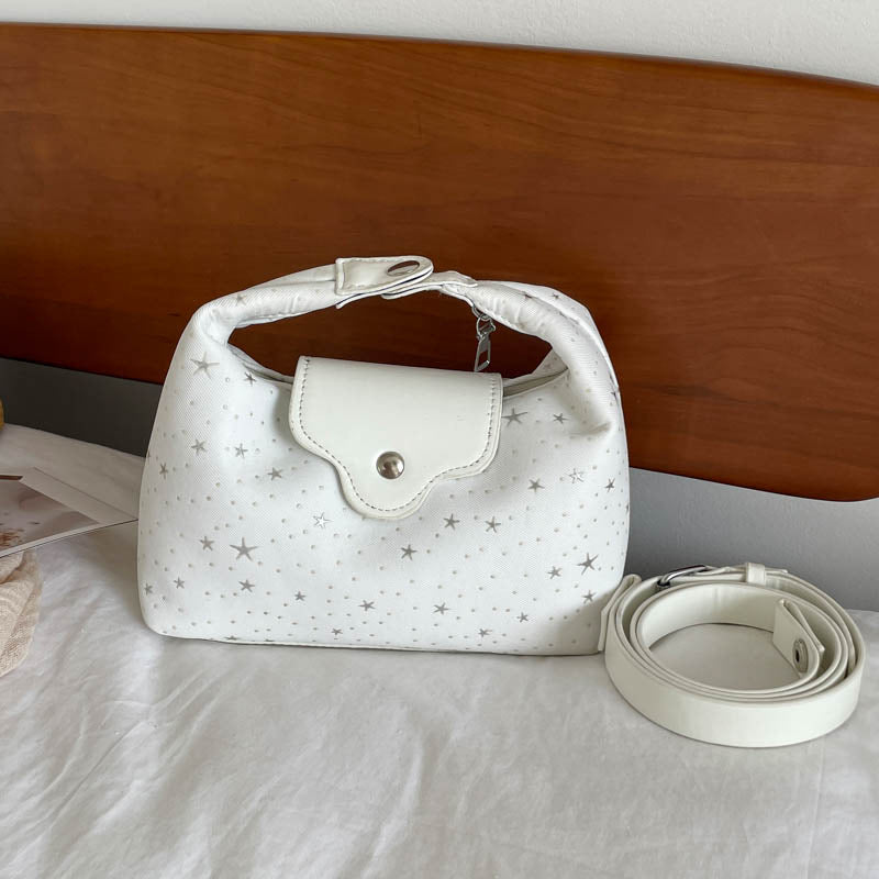 Stylish Starry Print Hobo Bag