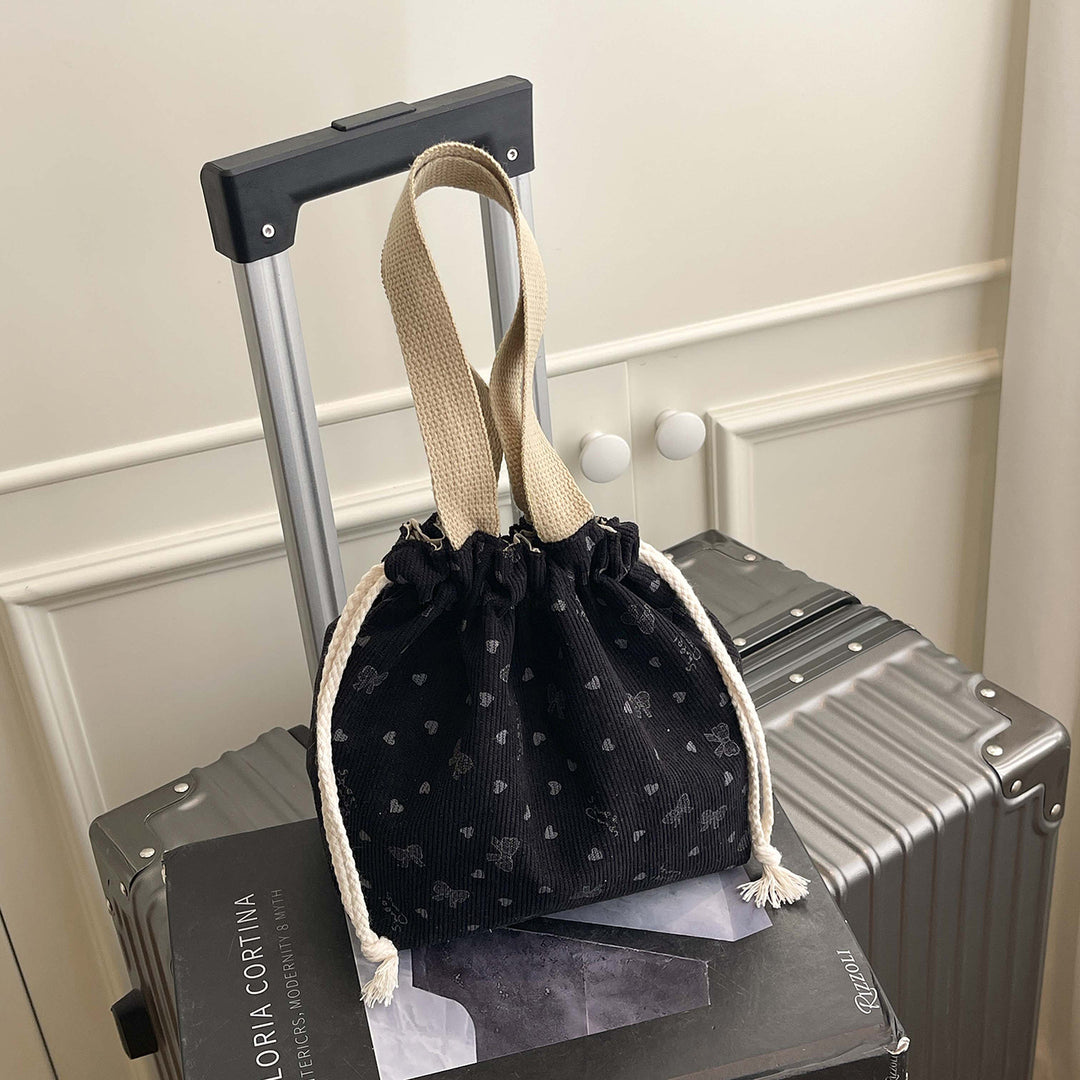 WoTextured Drawstring Mini Pouch Kalsten