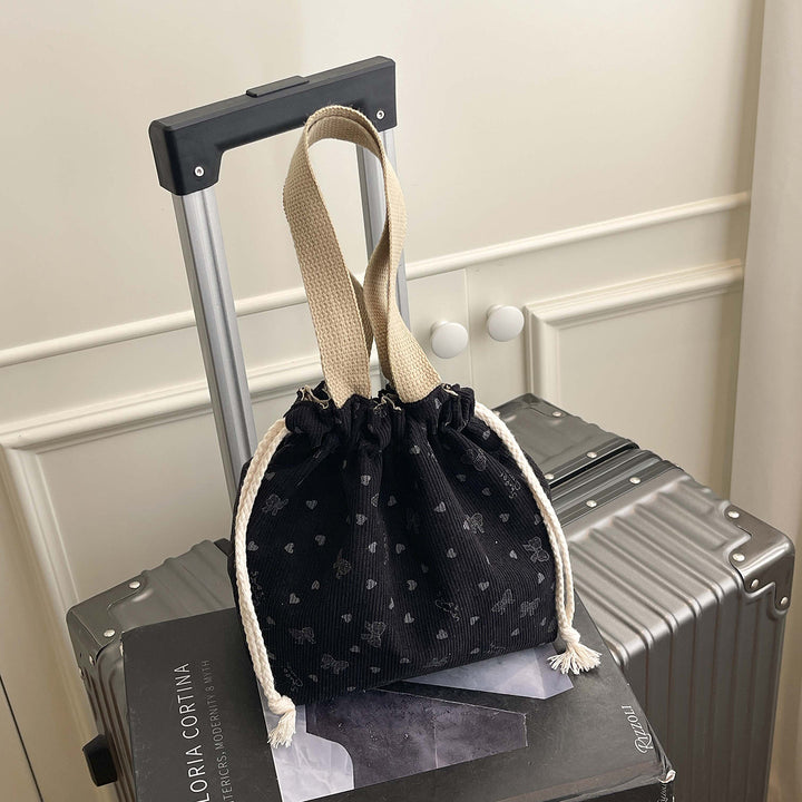 WoTextured Drawstring Mini Pouch Kalsten