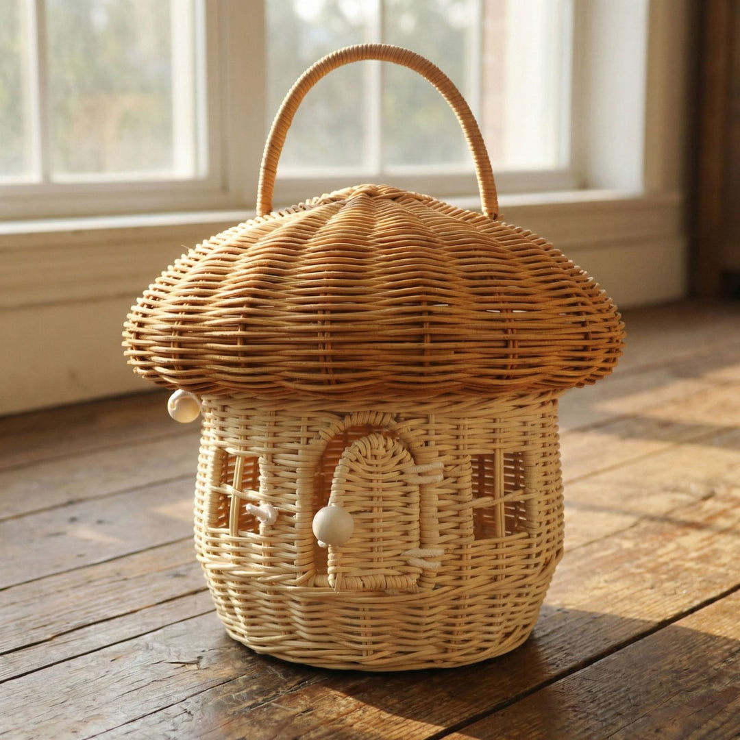 House-shaped storage basket Kalsten