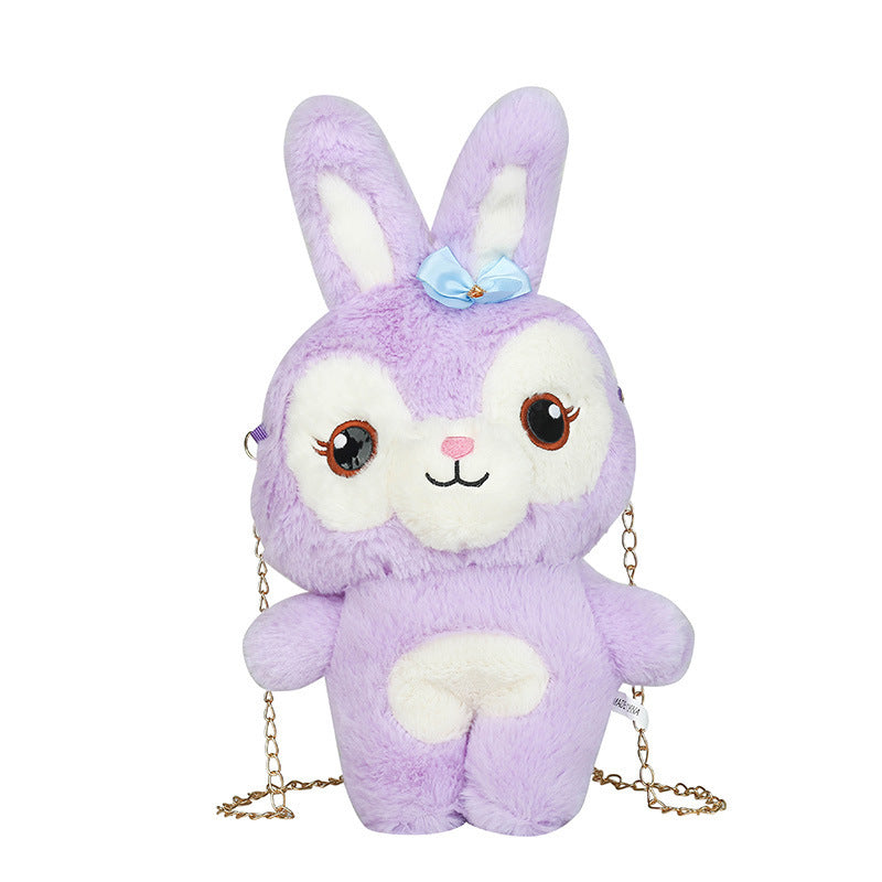 Cute Plush Animal Crossbody Bag