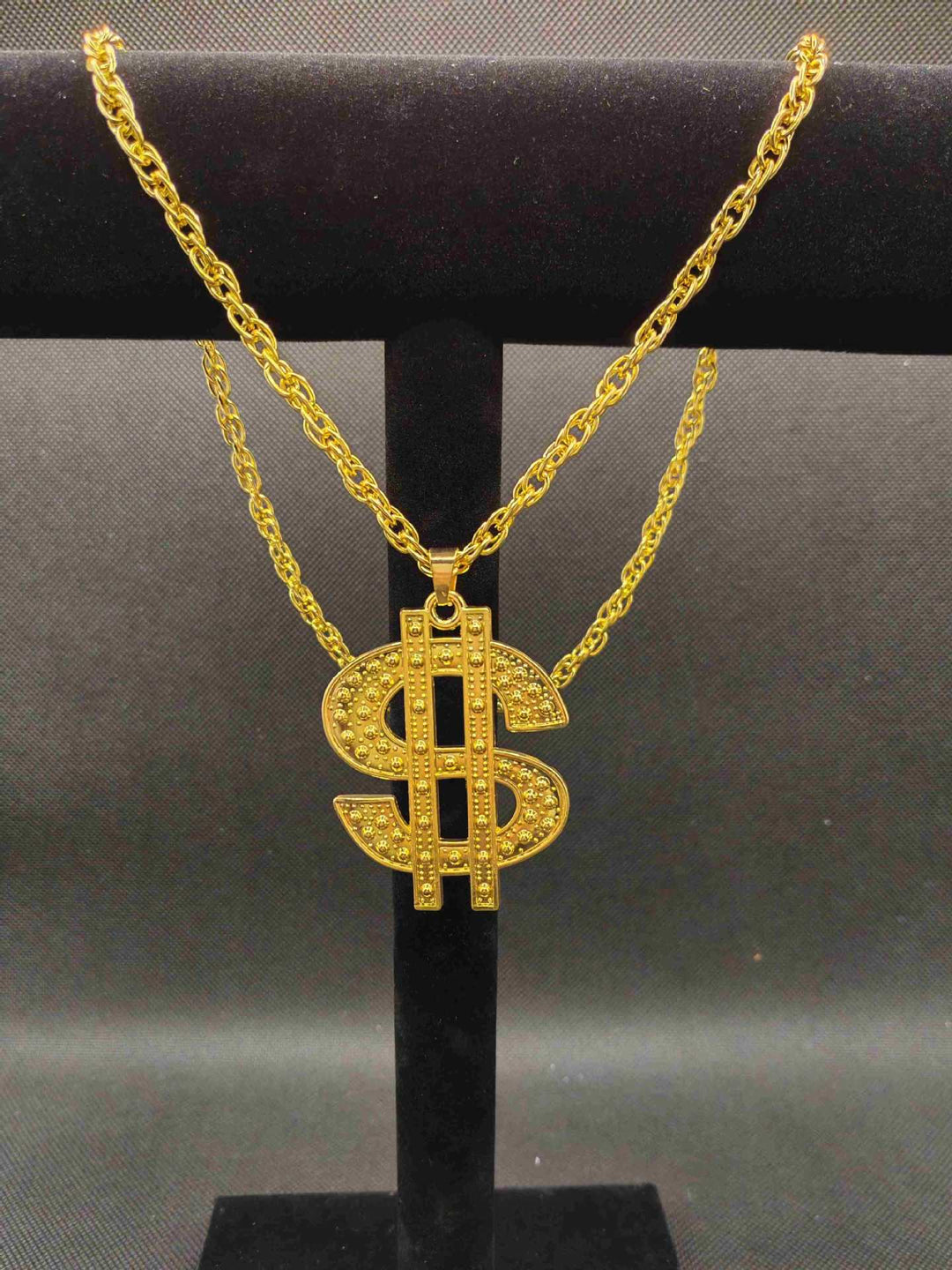 Statement Dollar Sign Necklace Kalsten