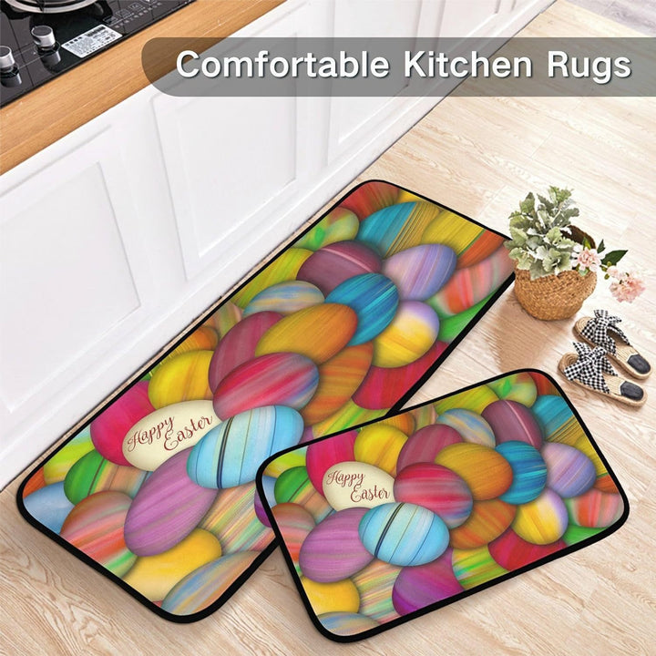 Decorative Bunny Print Runner Mat Kalsten