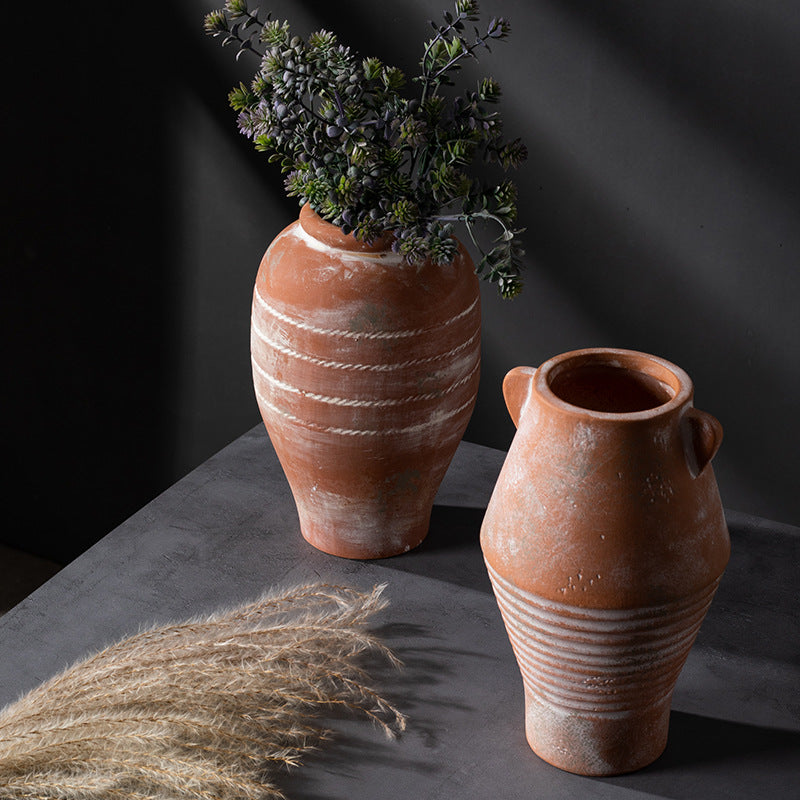 Rustic ceramic vases Kalsten