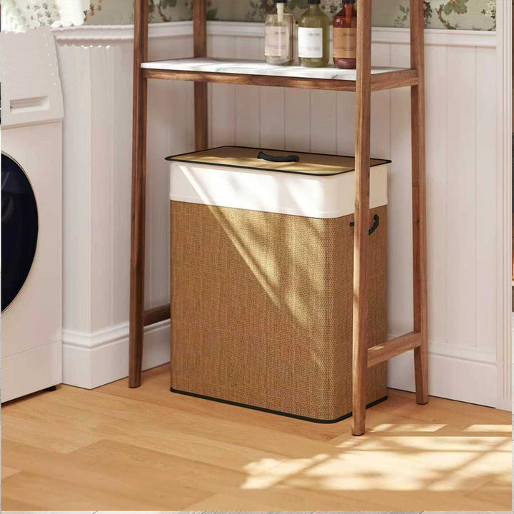 Elegant laundry container with removable lid and sturdy handles Kalsten