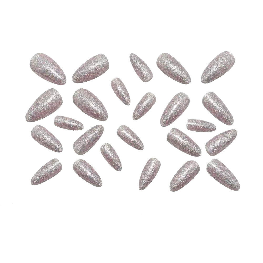 Glamorous artificial nails in elegant crystal design Kalsten