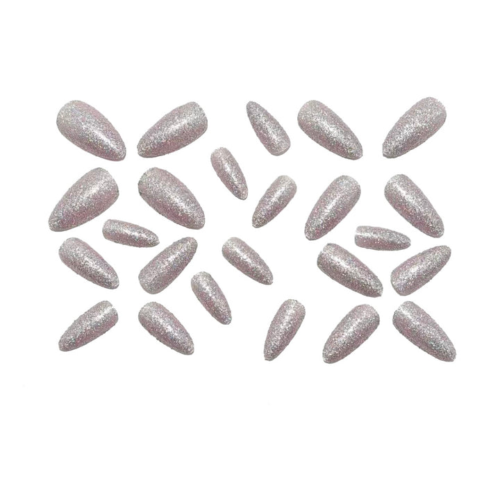 Glamorous artificial nails in elegant crystal design Kalsten